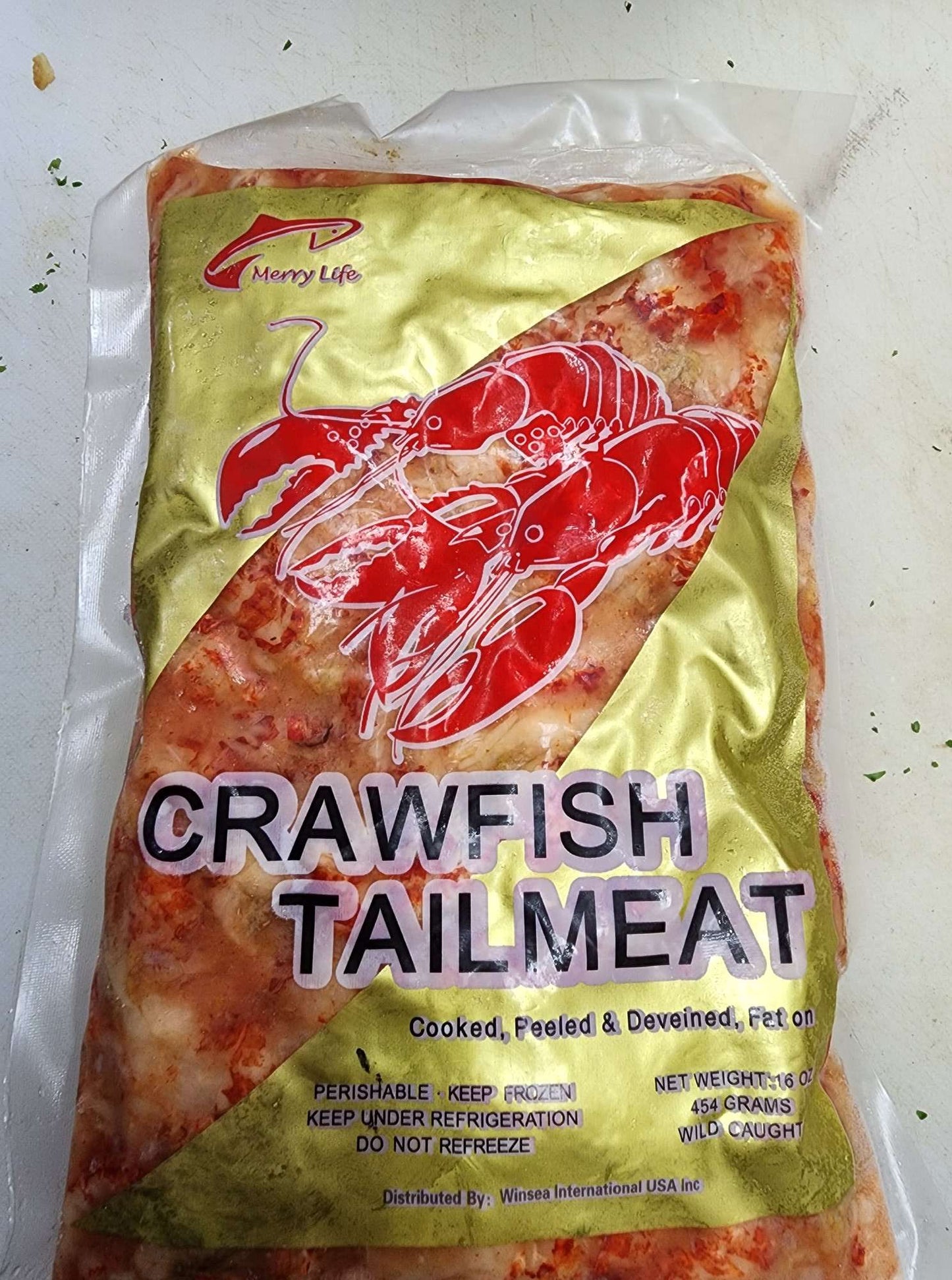 Cooked Crawfish Tail Meat (1lb)