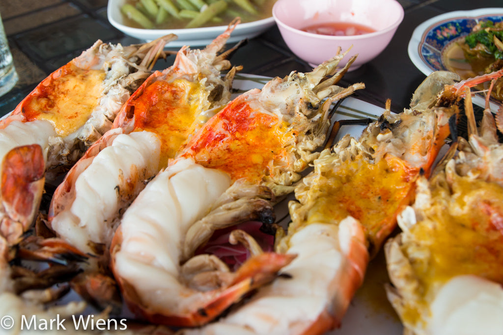 Fresh Water Prawns 2/4 2lb Box - Tom Cang - Tôm Càng Xanh