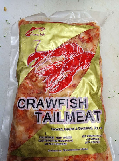 Cooked Crawfish Tail Meat (1lb)