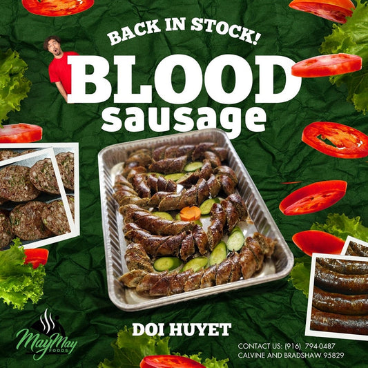 Blood sausage - Doi Huyet - Dồi Huyết