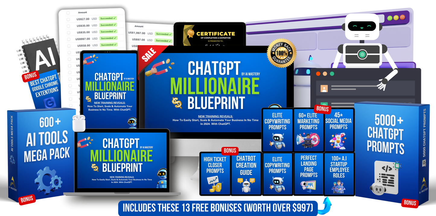 ChatGPT Millionaire Blueprint